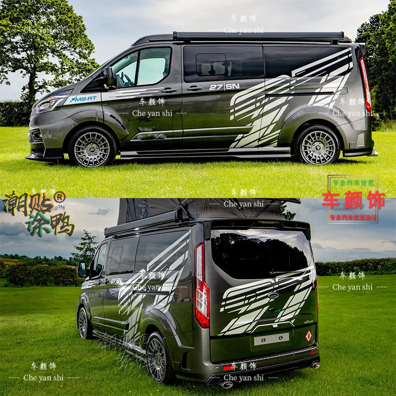 Car Stickers Vinyl Graphics Decals for Ford Transit 2012-2021 Transit Connect Transit Custom Transporter Motorhome Caravan Decal