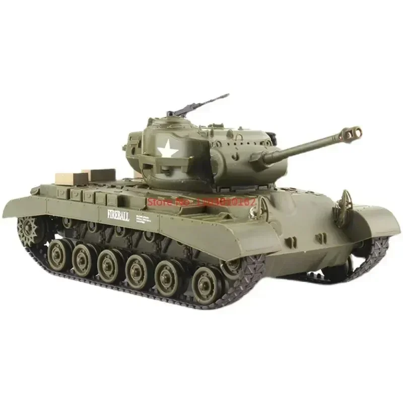 Rc Tank Henglong 1/30 Sherman Vs Pershing Infrared Battle Tanks 2.4ghz Rc Battling Panzer Remote Control Us Tank Toys Gift