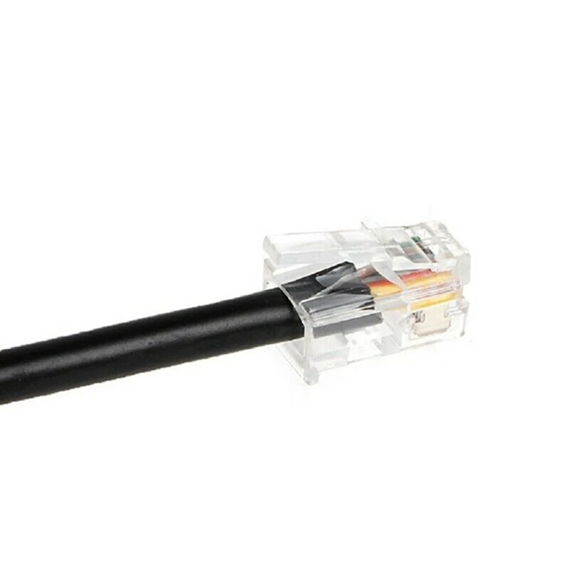 자동차 핸드 스피커 마이크 케이블, YAESU MH-48 MH-48A6J FT-8800R FT-8900R FT-7900R FT-1807 FT-7800R FT-2900R, 8X