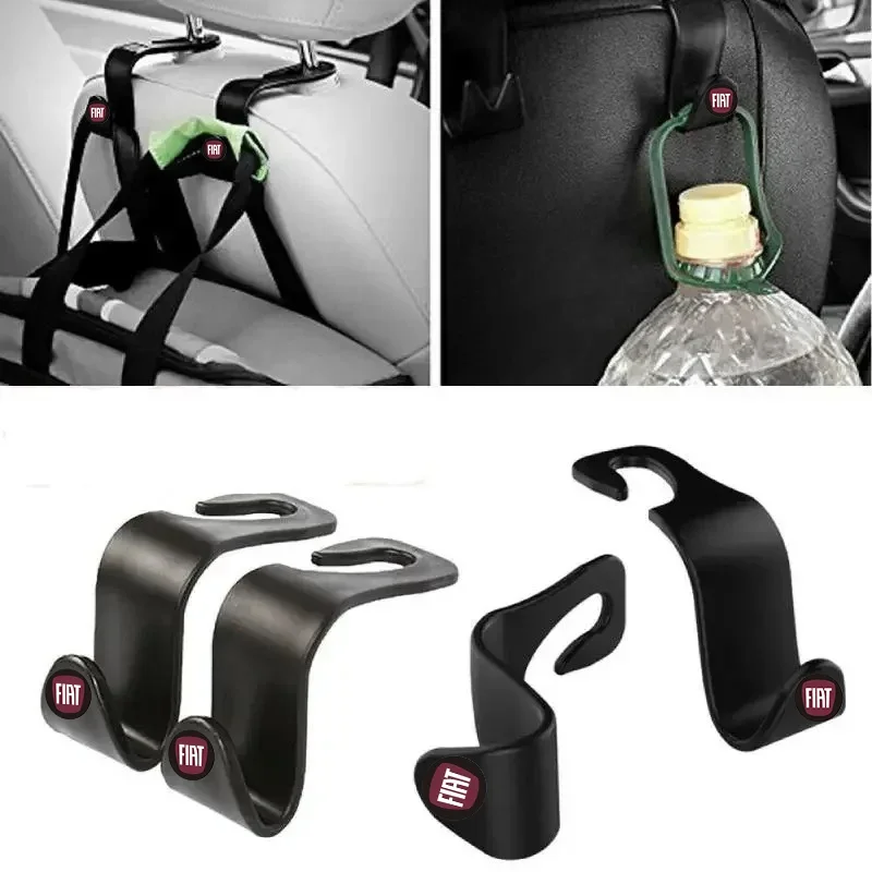 رف أمتعة بخطاف لمسند رأس السيارة، رف تخزين مسند ظهر المقعد لشركة فيات 124 125 500 أبارث باليو بونتو ستليو تيبو باندا دوبلو