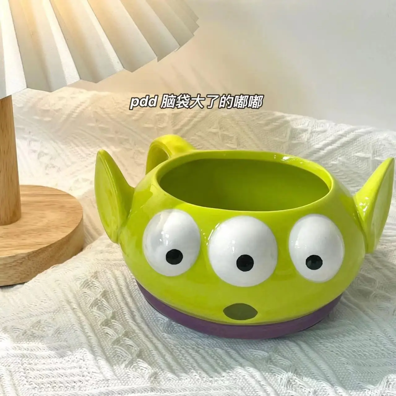 INS Wind Three Eyed Kid Cup Funny Cute Creative Ceramic Water Cups Strange Birthday Gift Cartoon Mark Mug