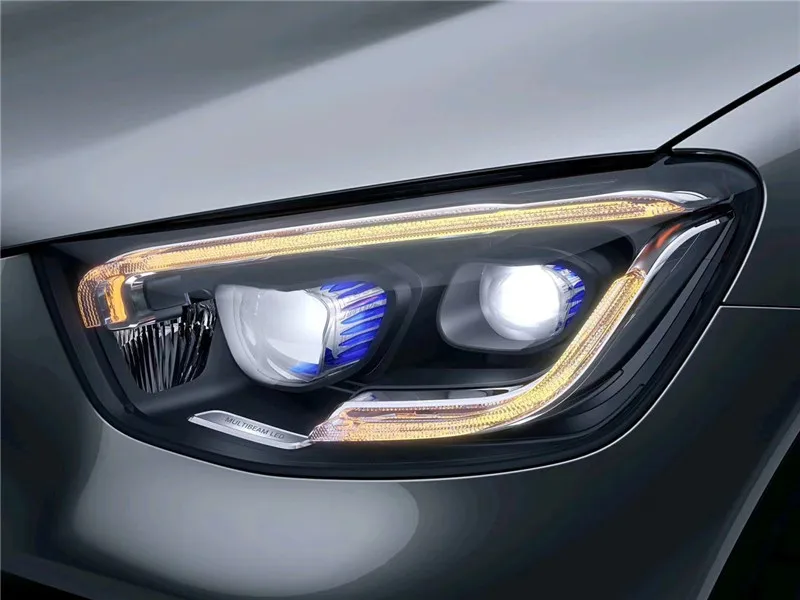 

2pcs car styling GLC W253 GLC200 GLC260 GLC300 head lamp for Mercedes Benz head light W253 2016~2022y LED DRL car accessories