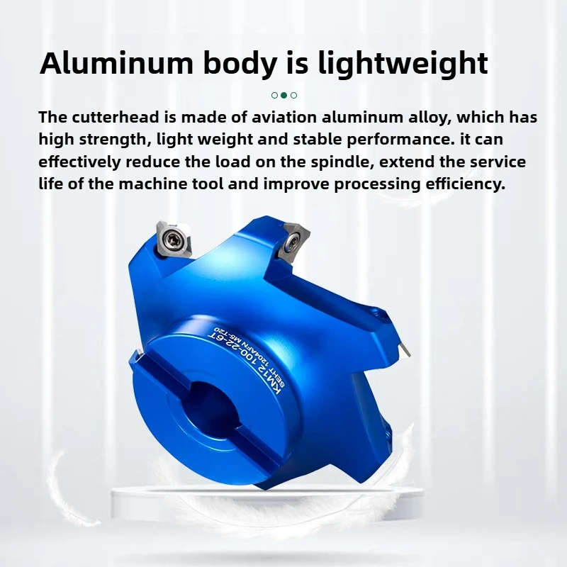 KM12 50 63 SE12 رأس قاطعة المطحنة الألومنيوم المتطابقة وإدخال SEHT1204 مطابقة FMB FMB22 FMB27 أداة حامل الأدوات #3