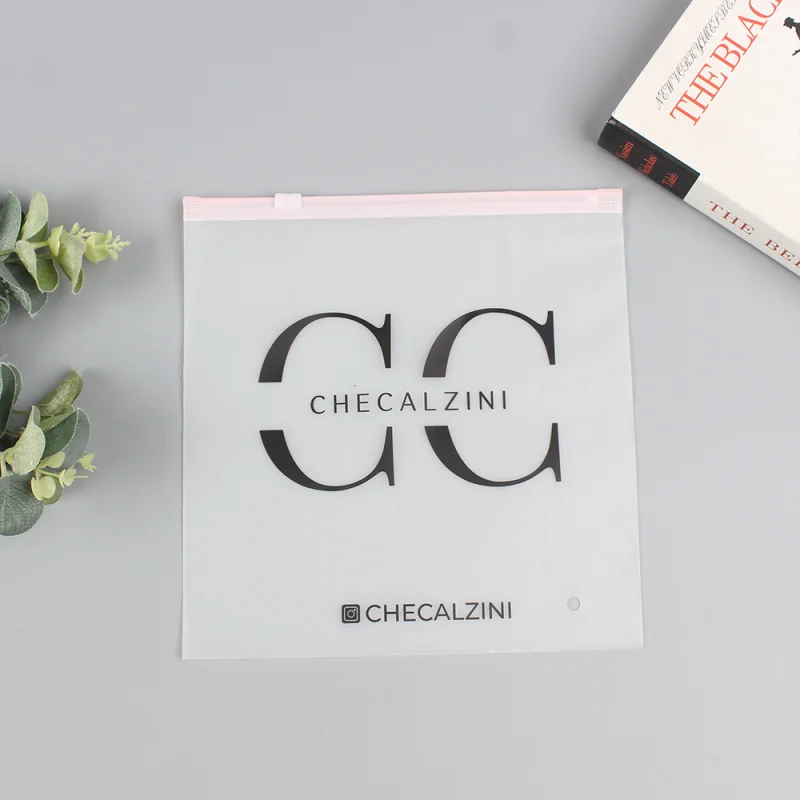 2025customized.Custom% Pla Biodegradable Cornstarch Compostable Garment Packaging Zipper Bag Clothing