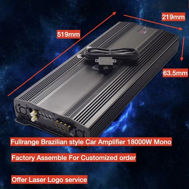 Brazylijski wzmacniacz samocho – Car Amplifier Class D 1 Ohm Stable recenzja i cena