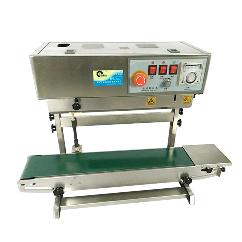 

FR-770 vertical sealing machine plastic bag shrink sleeve sealing machine continuous belt sealing machine