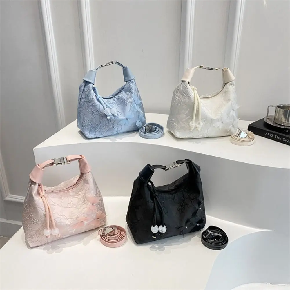 

Casual Embroidered New Chinese Style Handbag Canvas Butterfly Hanfu Embroidery Handbag Shoulder Bag Purses Cheongsam Bag Party