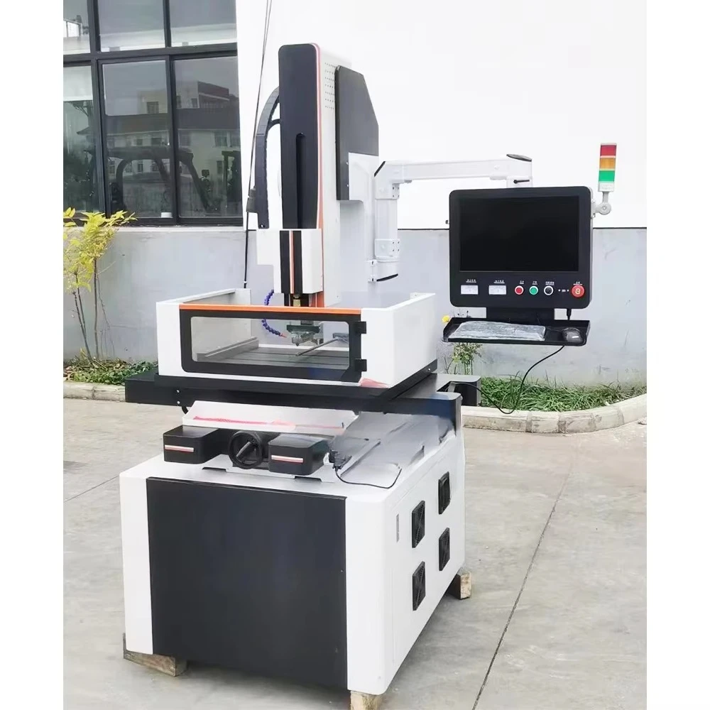 Table Stroke 350*450mm EDM Rotating Head for Drilling Machine CNC350 EDM Hole Drilling Machine