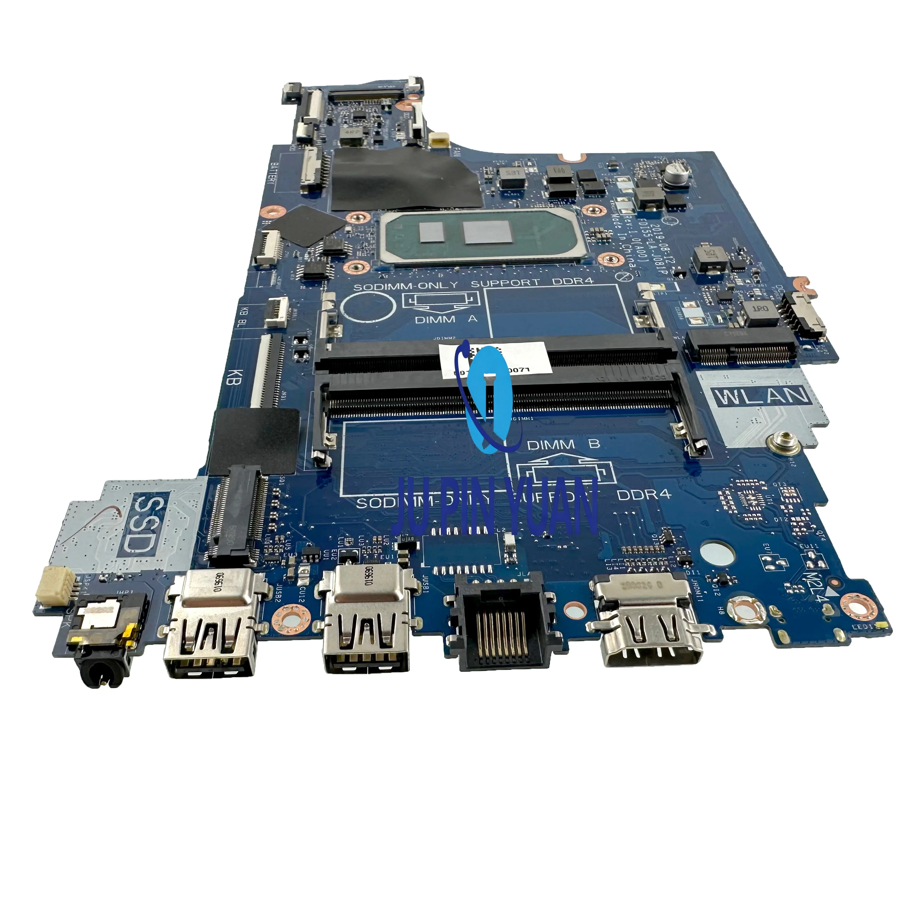 CN-03DD3K FDI55 LA-J081P For Dell Inspiron 14 5493 3793 15 3593 5593 Laptop Motherboard With i3/ i5/i7/ CPU 100% Full Tested