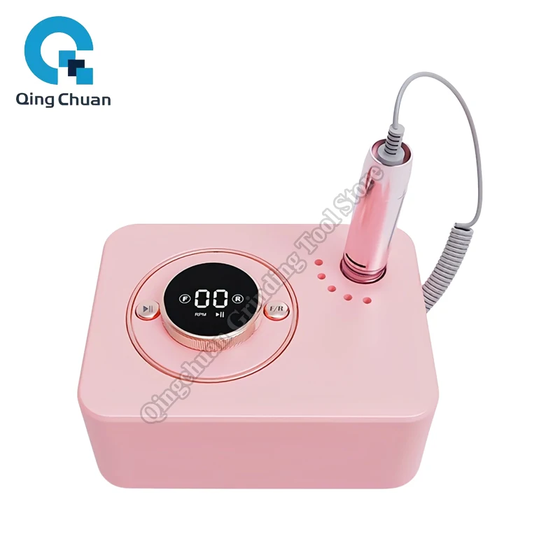 

Электрическая дрель для ногтей 35000 об/мин, профессиональный маникюрный аппарат, набор для шлифовки ногтей, портативный полировщик для ногтей, оборудование для салонов красоты