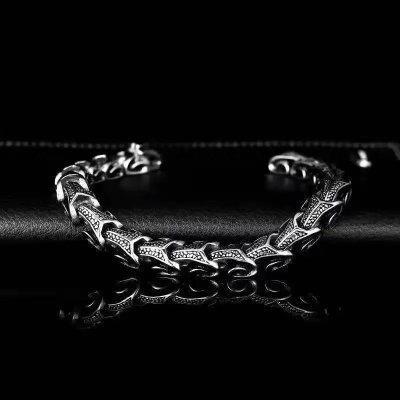 Men's Dragon Bracelet Dominant Personality Hip Hop Bracelet Hip Hop Rock Bracelet Jewelry Accessories