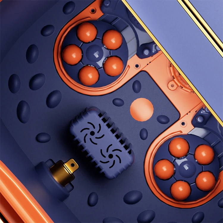 Multi Functional Fully Automatic Foot Bath Massage With Timed Dual Column Surfing And Heating Massage For Foot Bath