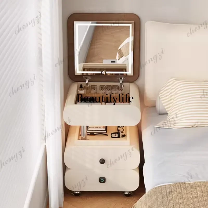 Nordic Aesthetic Makeup Vanity Table with Drawers Modern Space Saving Dressing Desk Organizer Storage Penteadeira Feminina