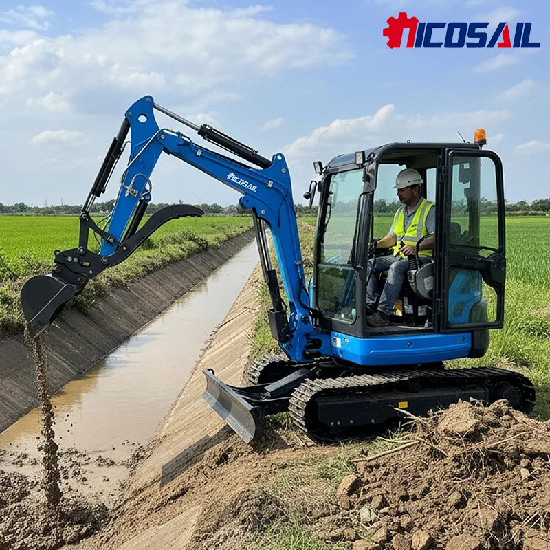 

2.6 Ton Kubota Excavator EPA Crawler Digger 2500kg Mini Bagger Free Shipping Farm Use Motor Kubota Gearbox Available for Sale