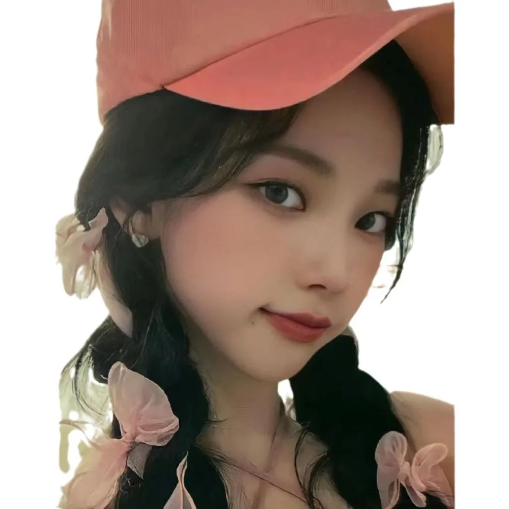 Kpop Merch Baseball Cap KARINA GISELLE WINTER NINGNING Pink Purple Hat Gift Fans Collection