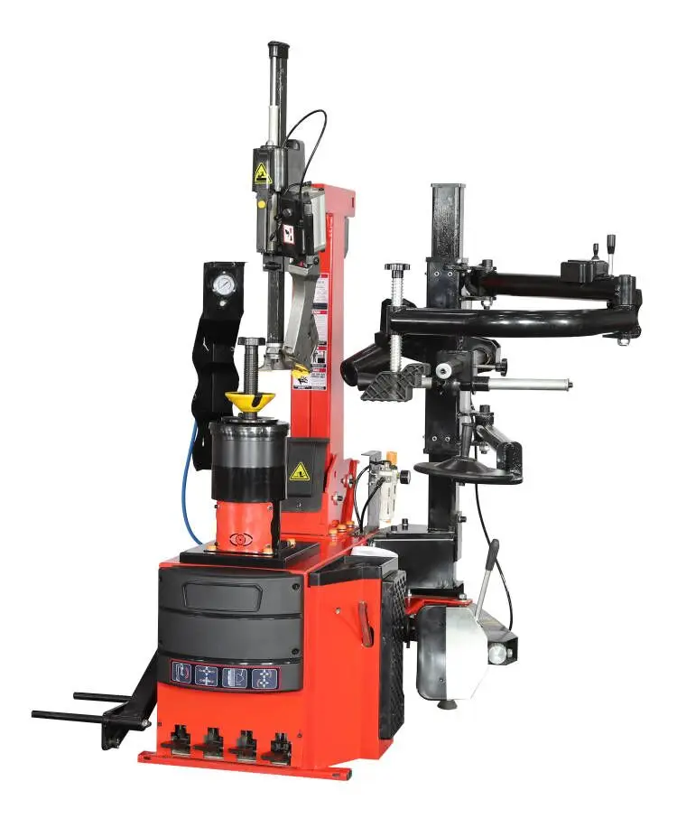 China-made Tire Changer Machine DS-806B+A350b-0.75/1.1kW 220v Power 7rpm Balancing Speed 12-Month Warranty On Sale