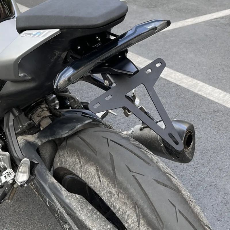 Motorcycle Registration Plate Holder For CFMOTO 675SR-R 675SRR 675NK Specialized Modification Accessories