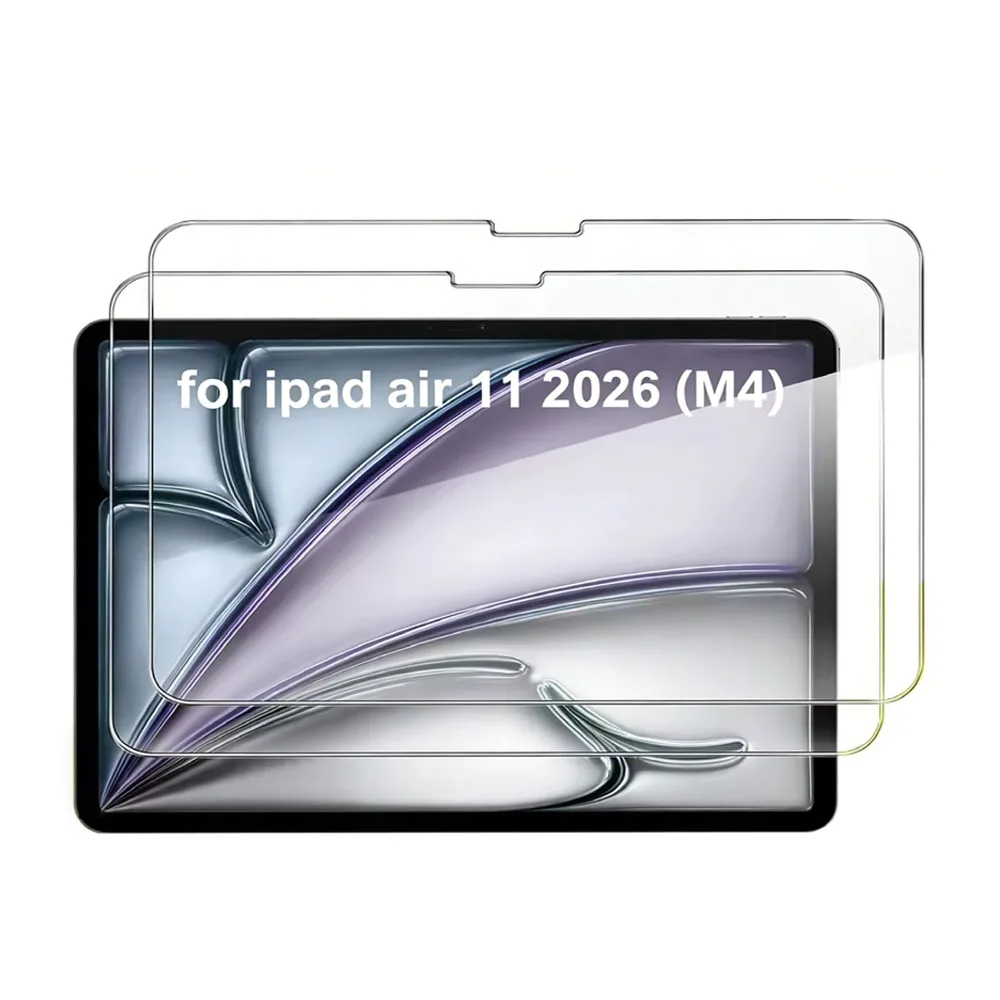 

2PCS Glass film for Apple ipad air 11 2026 version M4 A3460 A3459 tablet Tempered glass screen protector protective film