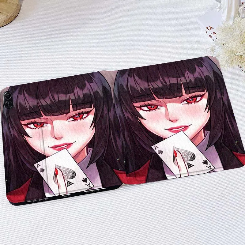 

Anime K-Kakeguruis Art For Huawei MatePad M5 T5 SE 11 Pro Honor Tab 5 V7 V8 X9 GT 10.1 10.8 Inch Tablet Case