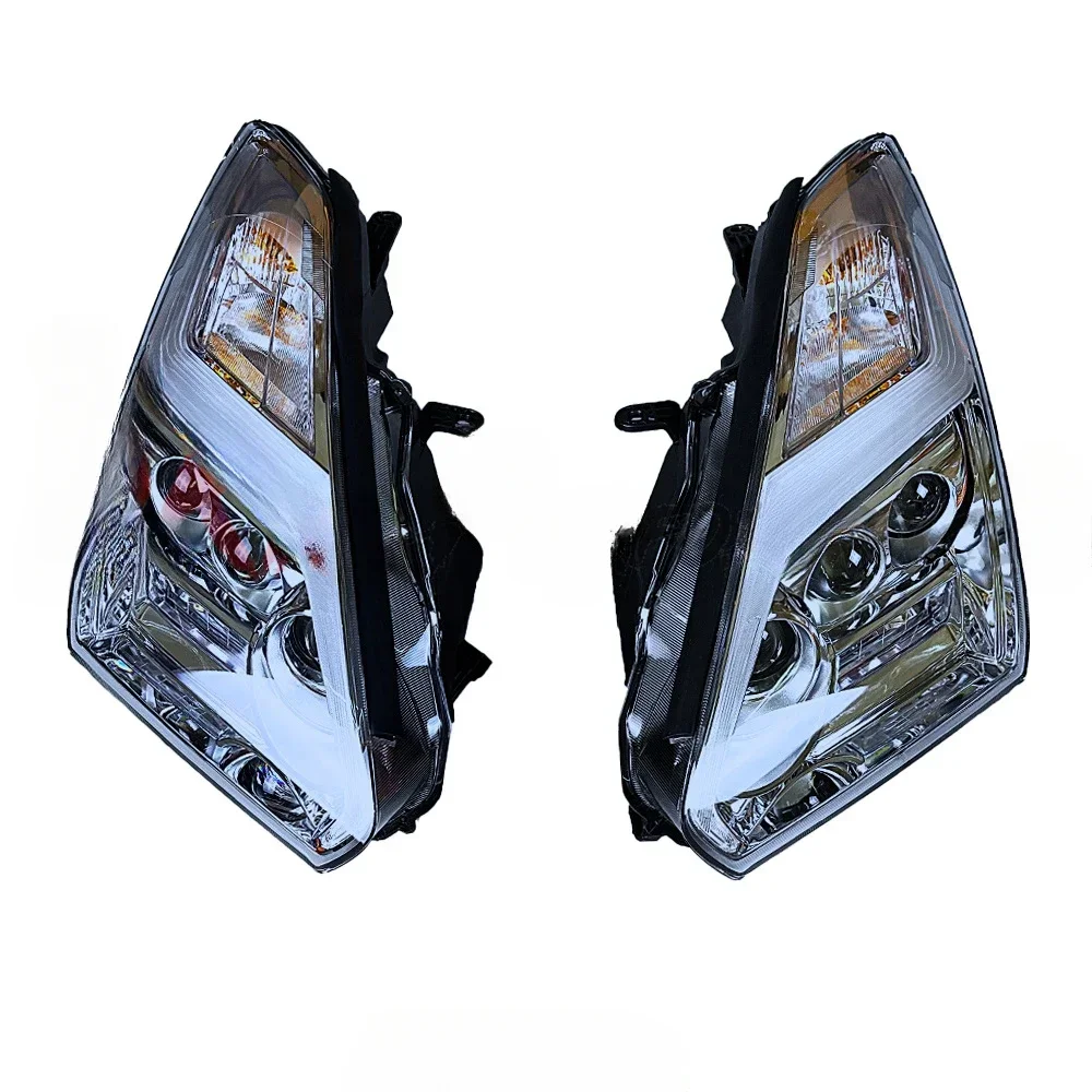 Quality Headlight For Nissan GTR R35 Head Lamp Left Right Side Front Bumper Headlamp Head Light