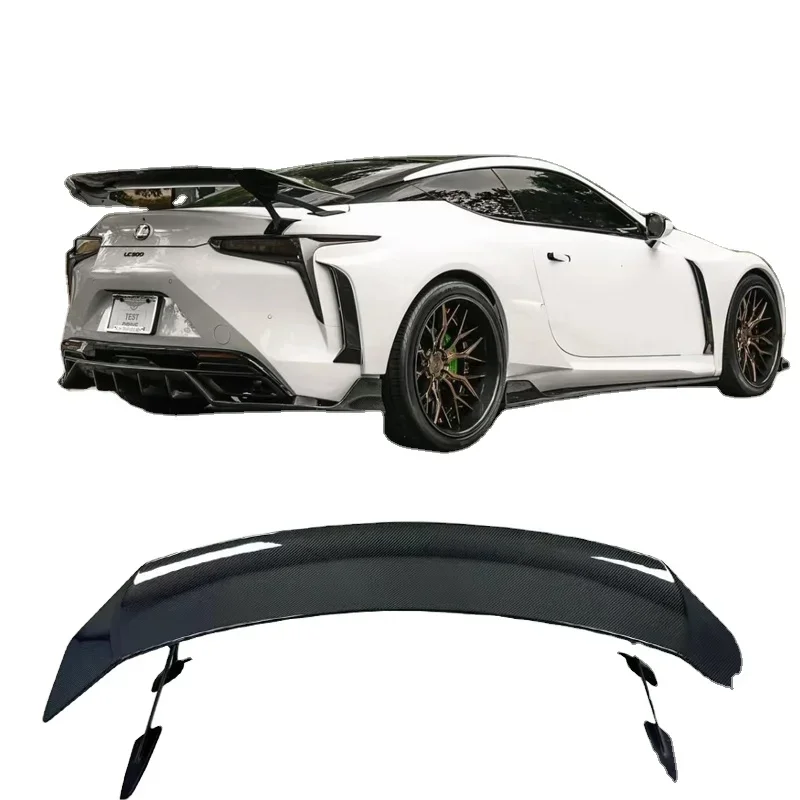 

Wholesale Carbon Fiber Vol style Rear Wing For Lexus LC500 LC500H Rear Spoiler Trunk Lip Flap Performance Kit