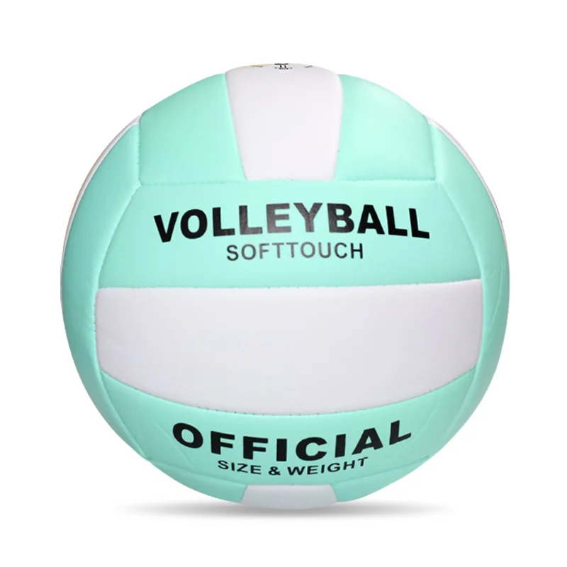 No.5 Volleyball Official Size 5 Soft Touch Volleyball Sports Training Game Plays for Beginner Teenager Training Competition