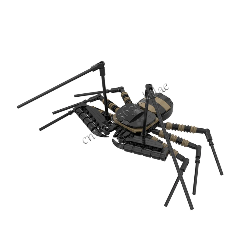 196 PCS Insect Tailless Whip Scorpion Amblypygi Order MOC Customize Modular Building Block Creative Simple DIY Festival Toy Gift
