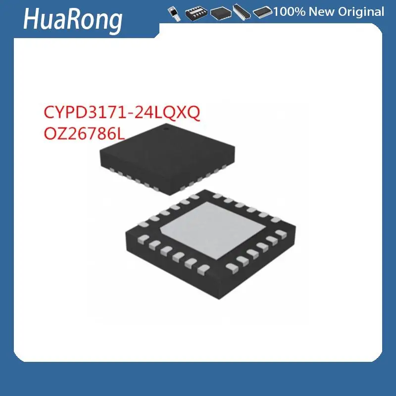 

2 шт./лот CYPD3171-24LQXQ CYPD3171-C OZ26786L 26786L QFN24