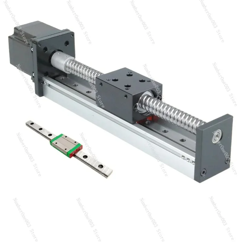 SGX Cross-Type High Precision Ball Screw Linear Slide Module with Stepper Motor for CNC