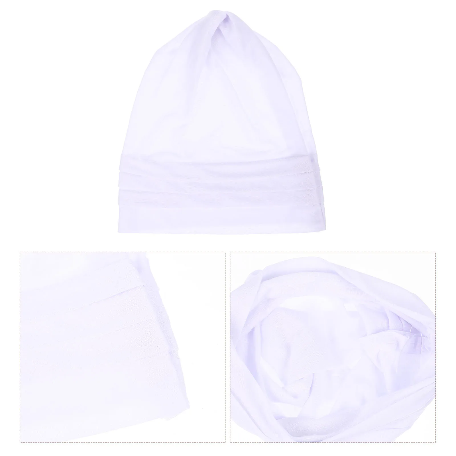 

Satin Sleep Bonnet Cotton and Linen Sleeping Hat for Hair Soft Comfortable Man Women