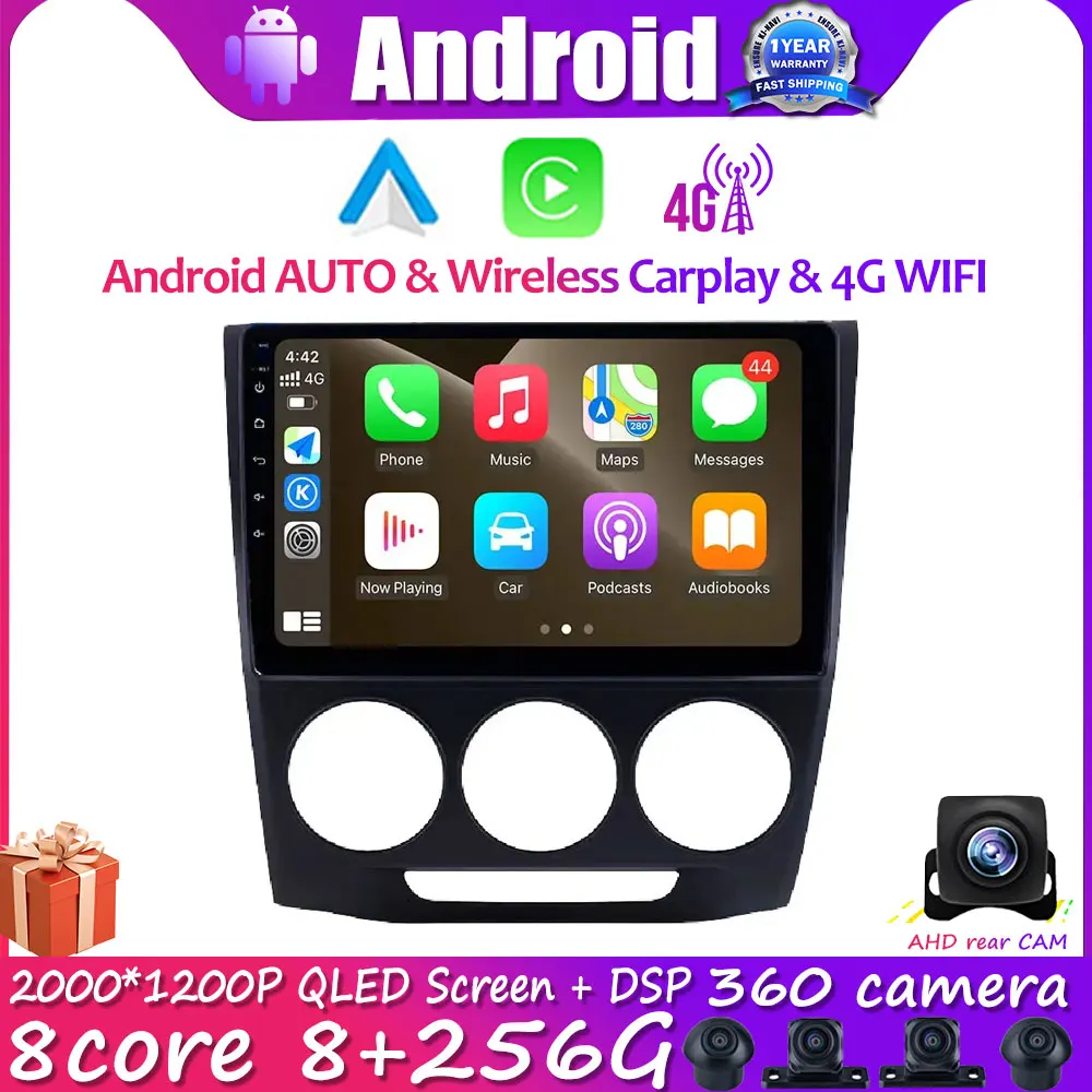 

9 дюймов Android 14,0 для HONDA CRIDER 2013-2018 мультимедийный плеер Авто радио GPS Carplay 4G WiFi DSP Bluetooth