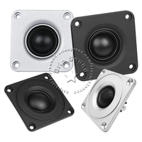 2pcs 4Ohm 25-Core/6Ohm 20-Core HIFI Silk Film Tweeter Home Audio Car Modification Treble Speaker Stereo Loudspeaker Horn