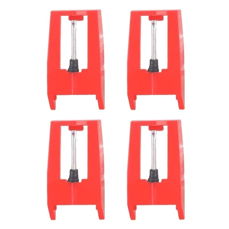 4PCS Записывать иглу замену иглы пластиковой пластиковой игла -пластиковый племян