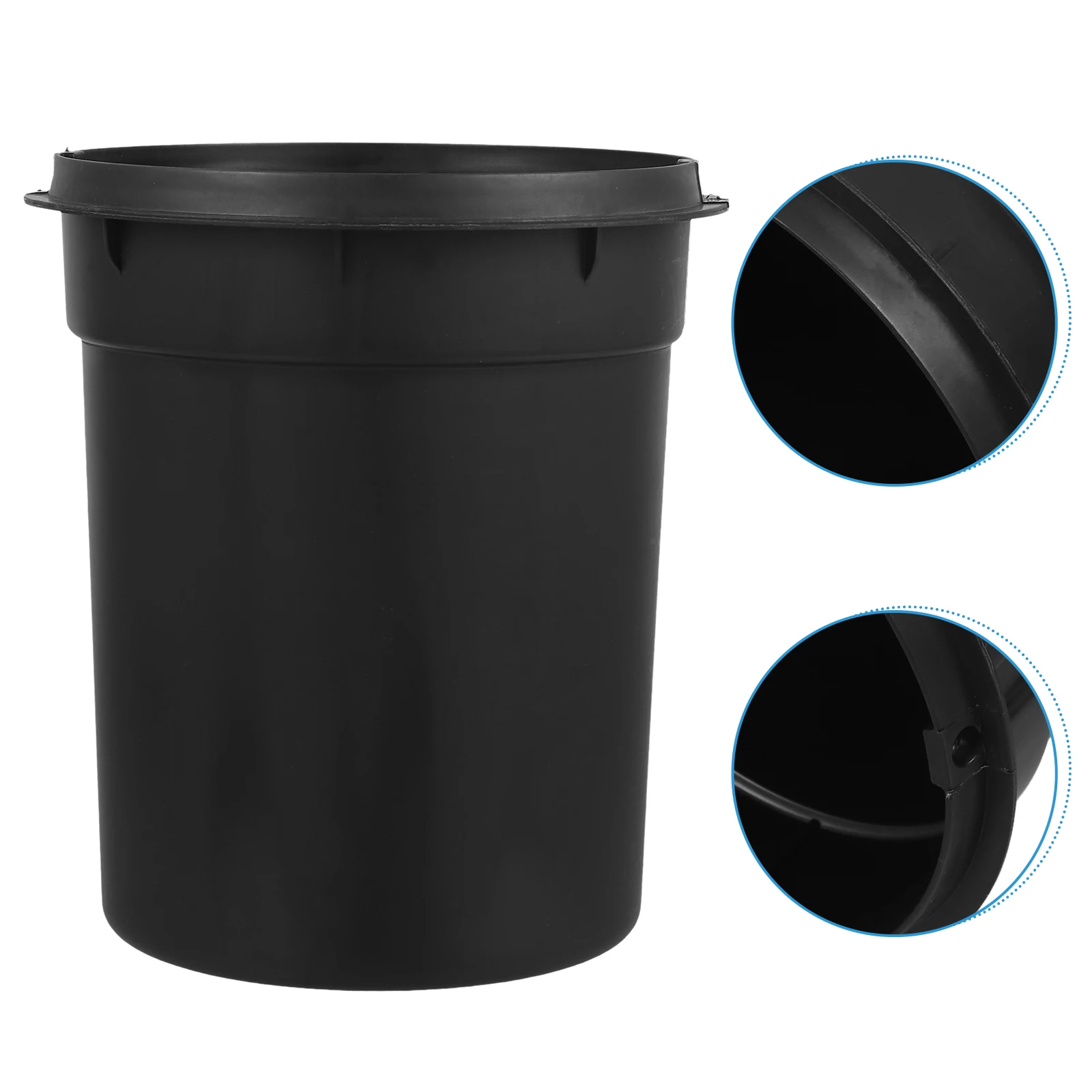 

Thickened Inner Tube Trash Can Plastic Garbage Pedal Bin Replacement Office Bedroom Kitchen Home Household Reusable Liner