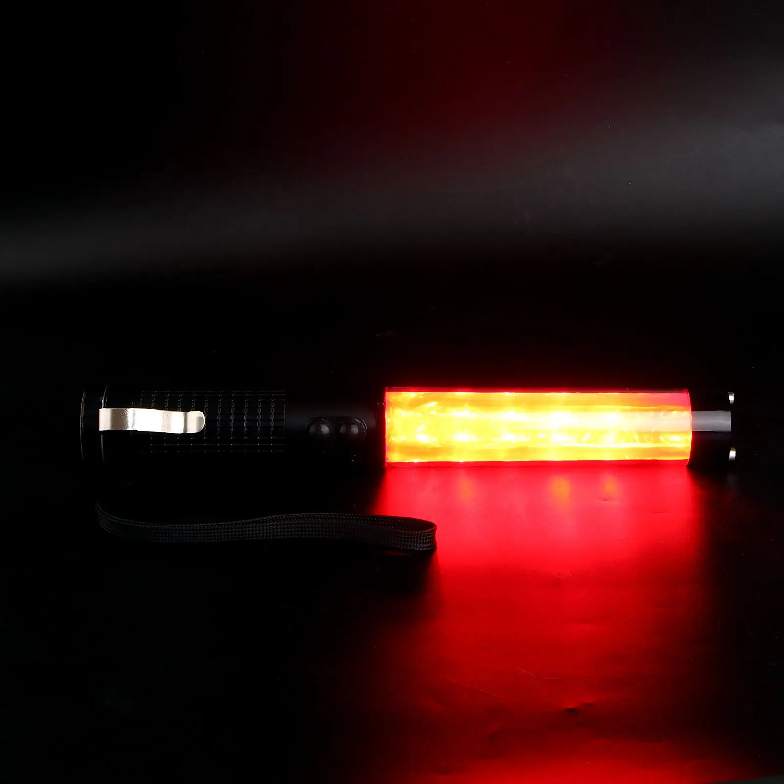 LED Beacon Stick Signal Light for Roadside Safety Warning Traffic Warnings Camping Hiking Fishing Field Rescue ABS