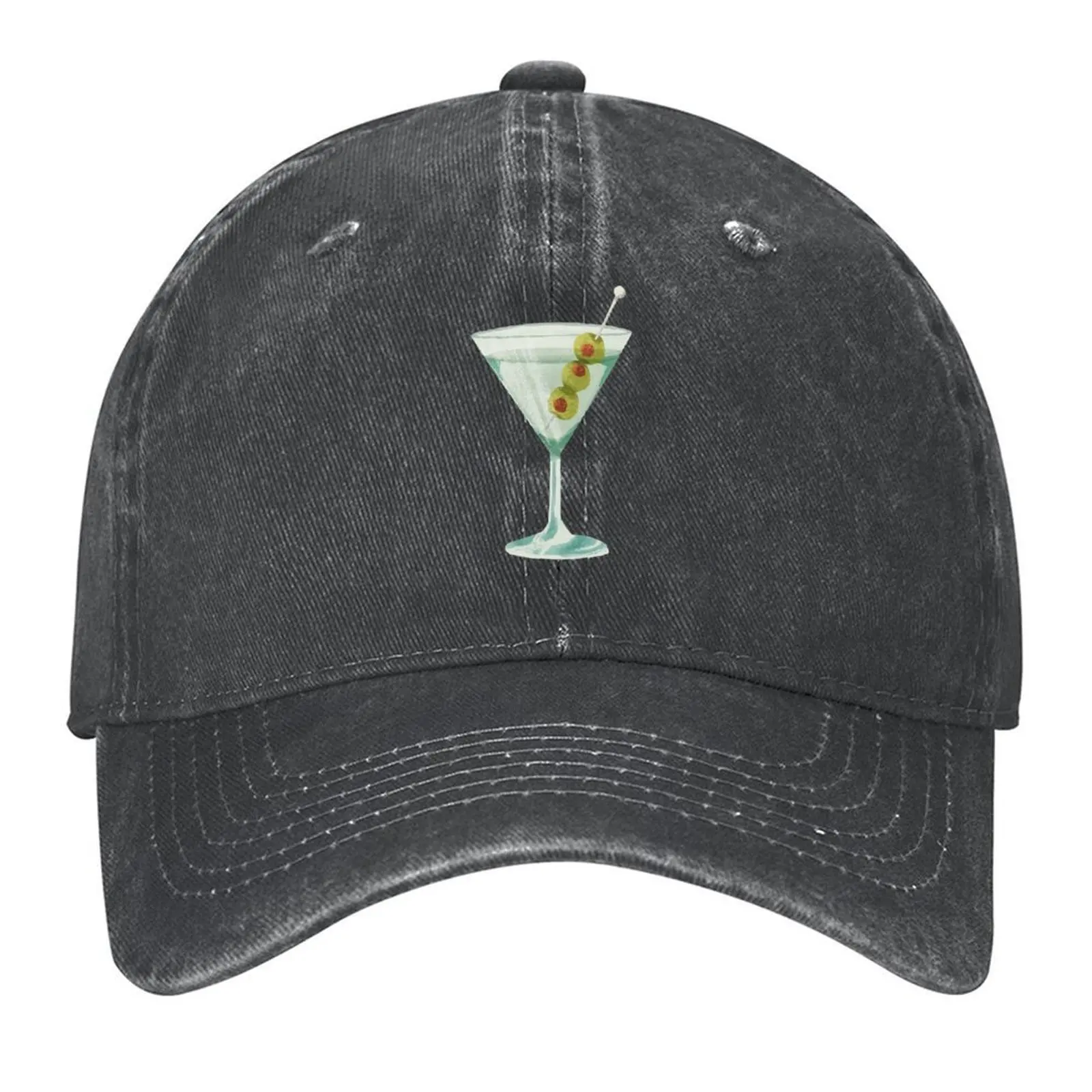 

Классическая коктейльная бейсболка оливкового цвета Martini, детская шляпа, роскошная брендовая шляпа дальнобойщика, мужская и женская шляпа