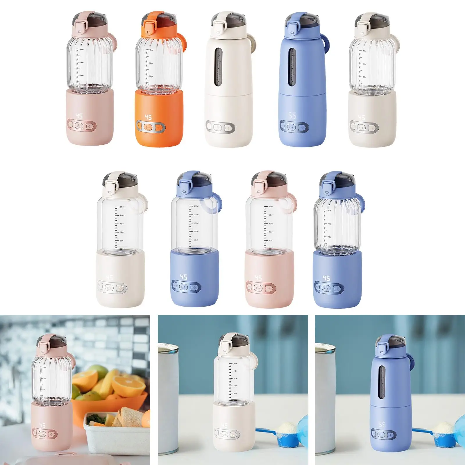 

Portable Milk Warmer,Rechargeable Accurate Temperature Control,Bottle Warmer for Baby Formula,Baby Milk Warmer Car Camping