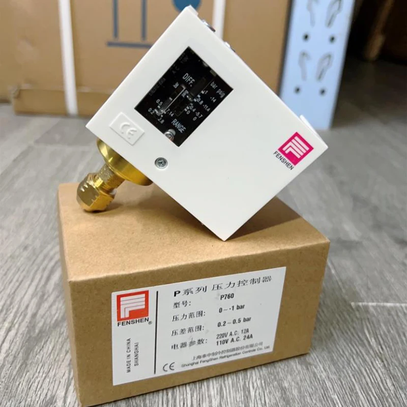 P760 Air Compressor Water Pump Negative Pressure Controller Vacuum Pump Relay Switch AC220V