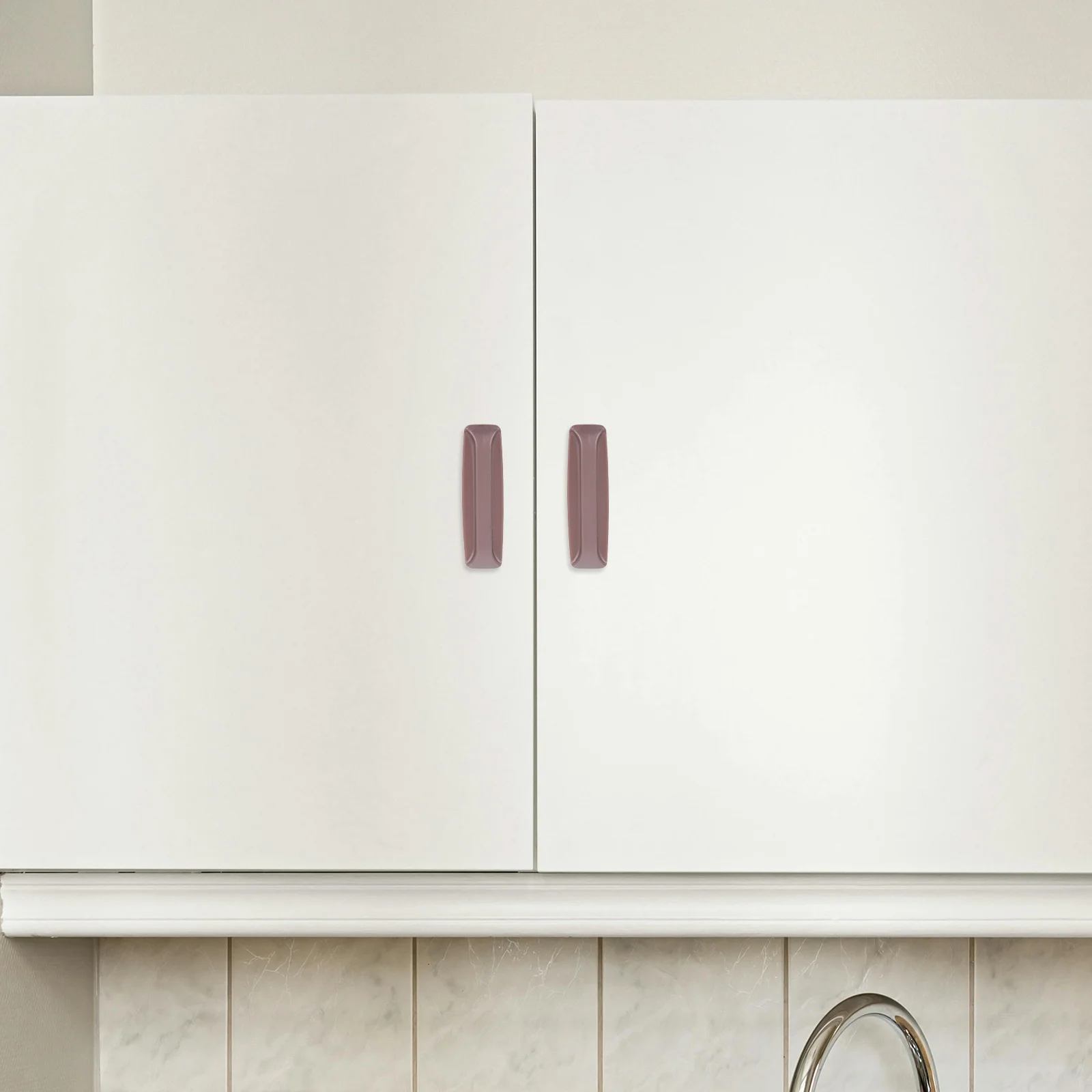 

2pcs Adhesive Drawer Pulls Cabinet Handles Wardrobe Door Handle No Drill Peel Stick Easy Install For Kitchen Closet Jewelry Box