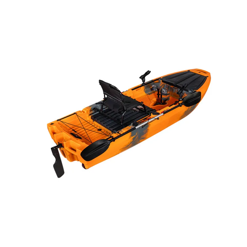 دواسة زعانف قابلة للفصل عالية الأداء لشخص واحد مع فتحة سمكة حية خاصة