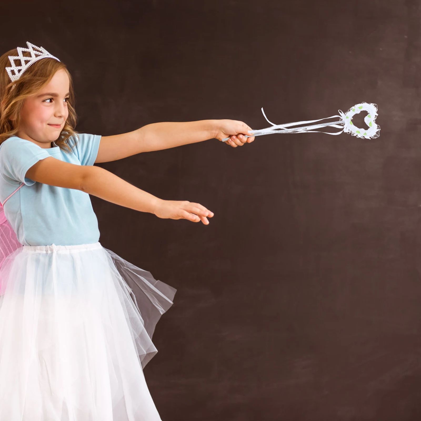 

4 Pcs Shine Fairy Stick Child Cloth Stage Performance Sticks