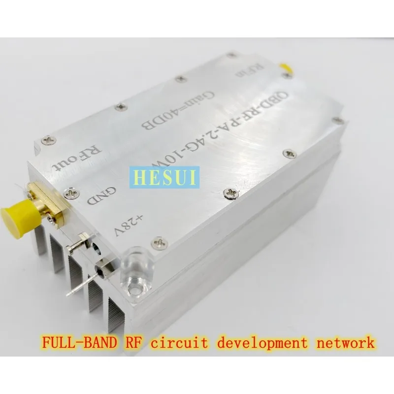 QBF-RF-PA-2.4G-10W RF power amplifier 40dBm-10W CGH40010F unidirectional power amplifier