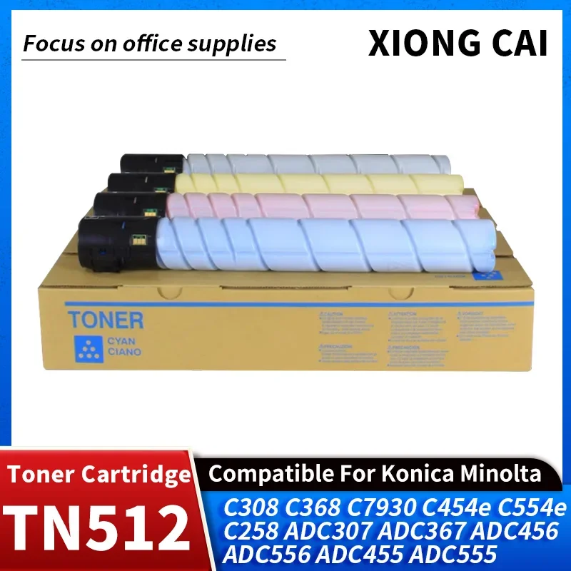 New compatible TN324 TN-324K toner cartridge For Konica minolta bizhub C258 C308 C368 C454 C454e C554 C554e Copier Cartridge