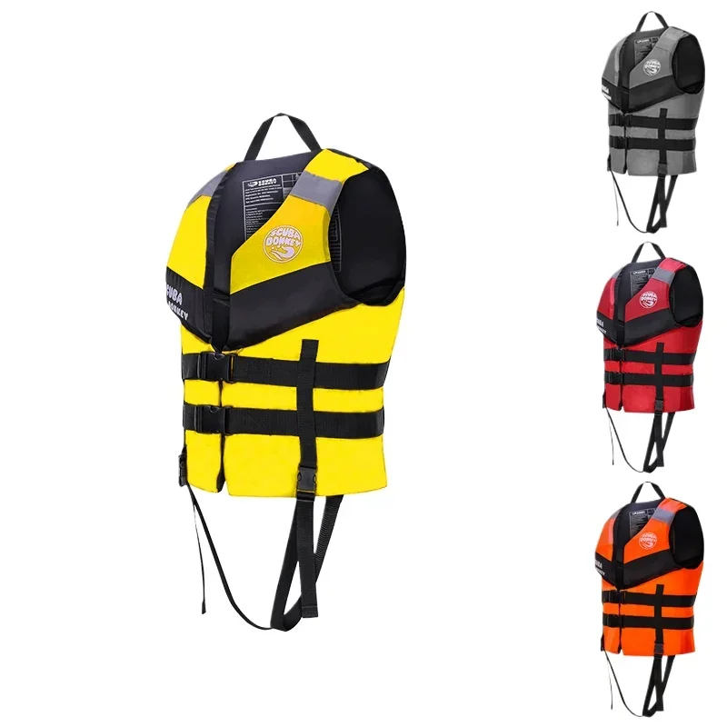 Family Vest Swimming Rafting Fishing Boat Life Jacket Water Outdoor Adult Children's Large Buoyancy Jacket