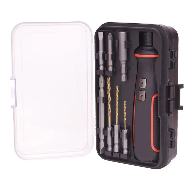 

Electric screwdriver rechargeable household small multi-functional tool electric screwdriver automatic screw drill electricbatch