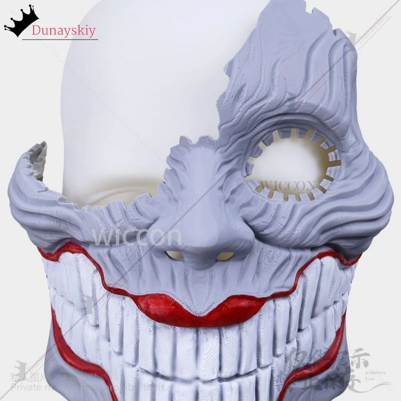 27*17*13.5 cm Anime Dandadan 3D Maschera di Plastica Dura Puntelli Per Halloween Regali Della Festa Di Natale Donna Ragazze Cosplay Aira Shiratori