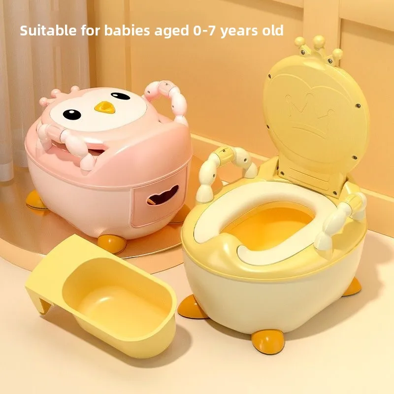 Kids Potty Training Toilet Seat, Baby Toddler Potty Chair for Boys & Girls Indoor Infant Training Urinal & Potty Basin