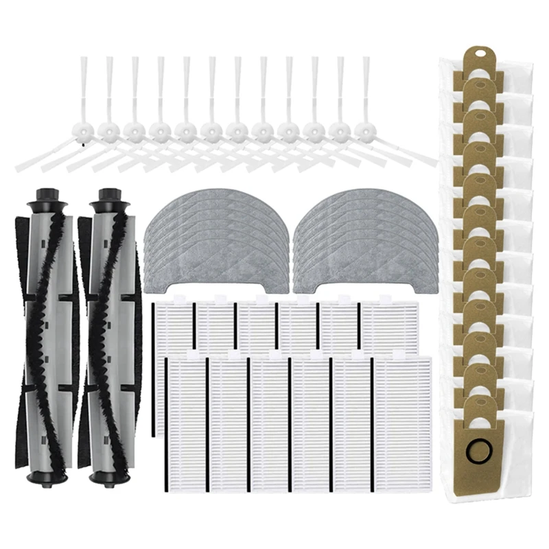 

Fit For TAMA H14, Innos R7, LINHAS LH90 Replacement Parts Accessories Roller Side Brush Filter Mop Cloth Dust Bag