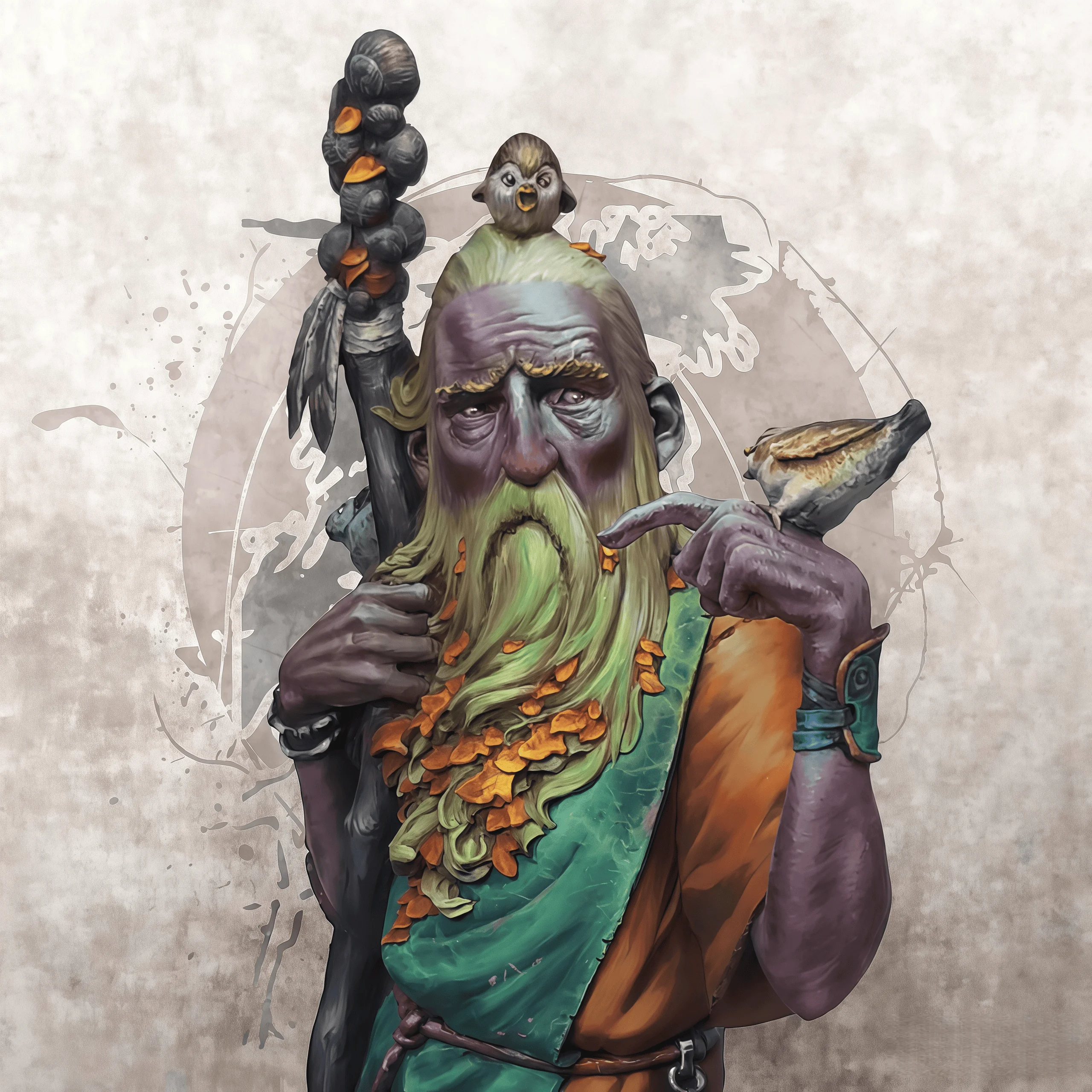 ชุดโมเดลเรซิ่นความแม่นยำ 1/12 GK, รูปปั้นเรซิ่น, ไม่ทาสี