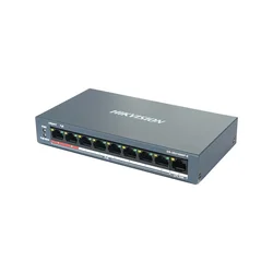 HIKVISION 8CH PoE Switch, DS-3E0109SP-E неуправляемый PoE LAN коммутатор, PoE LAN сетевой коммутатор